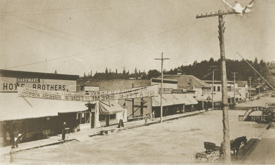 Power Lines, Downtown, 1908