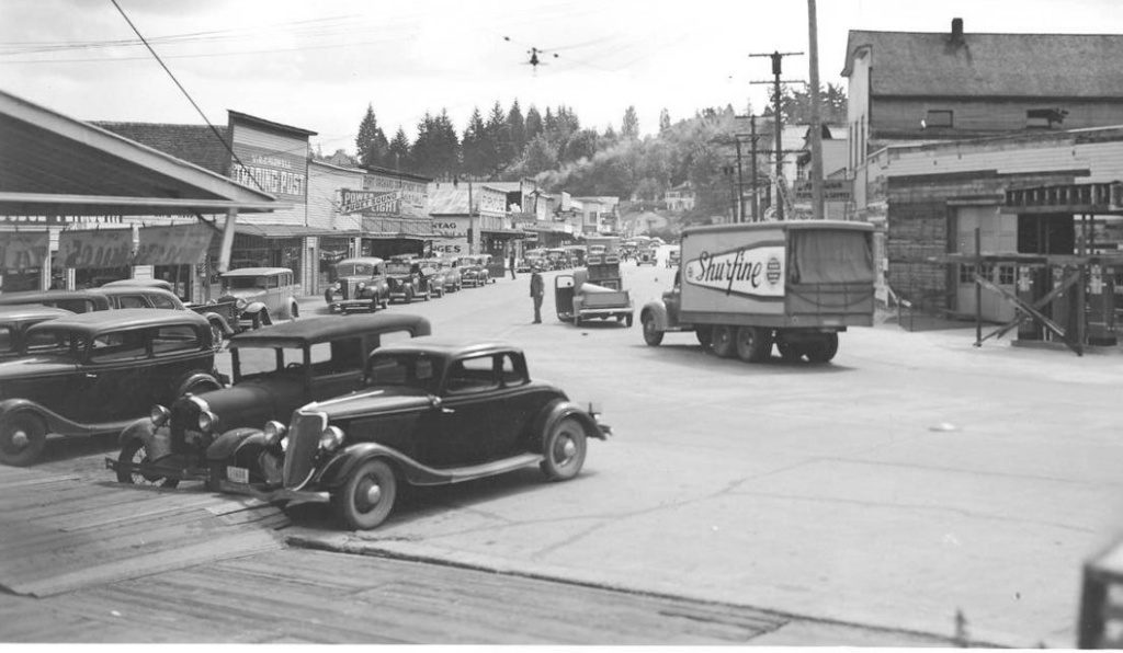 Improved Roads, Downtown, 1931